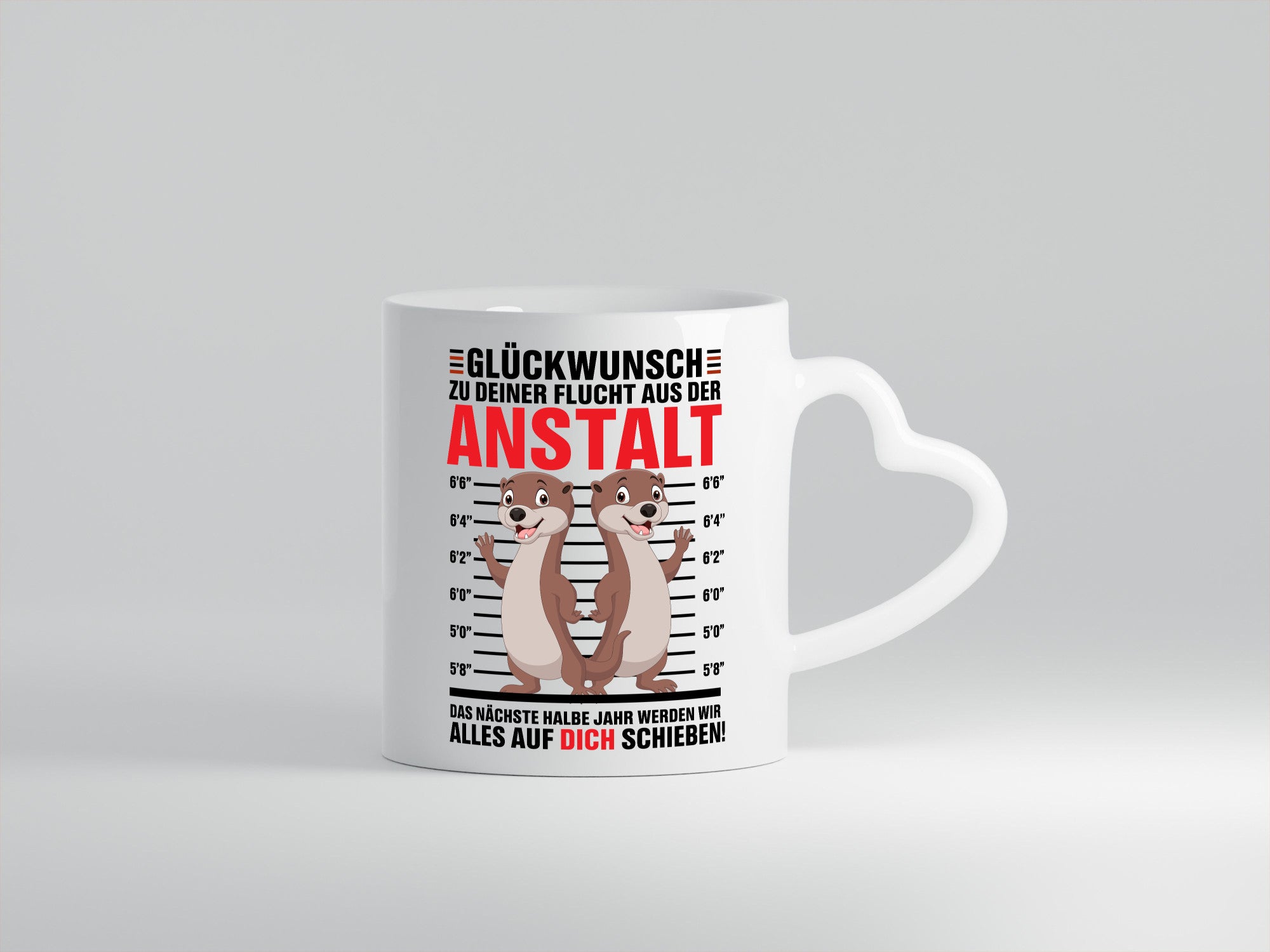 Glückwunch zur Flucht | Jobwechsel Arbeitskollegen Geschenk Arbeit Kollegen