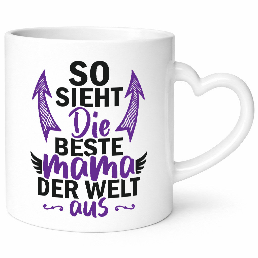 So sieht die Beste mama der Welt aus | Muttertag Geschenk Familie Geschenkidee
