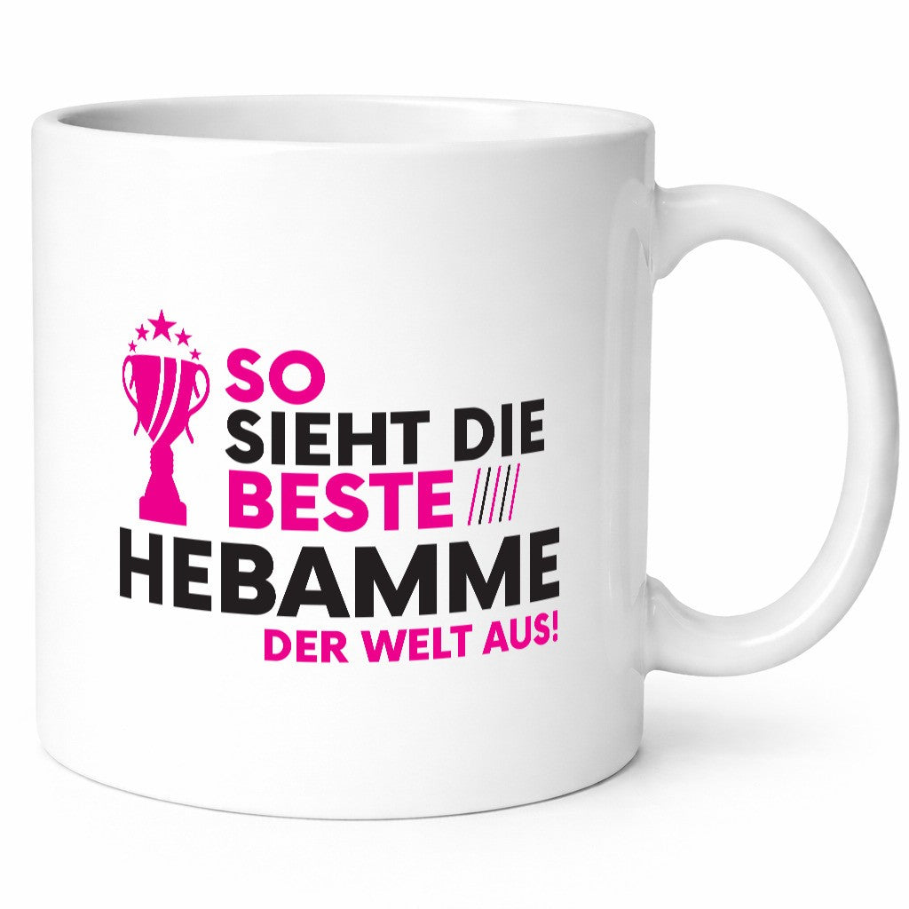 Die Weltbeste Hebamme | Geburtshilfe Geschenkidee Humor Tasse