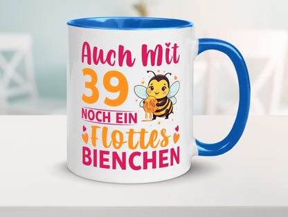 39. Geburtstag | Flottes Bienchen 39 Jahre lustiger Spruch Geschenk