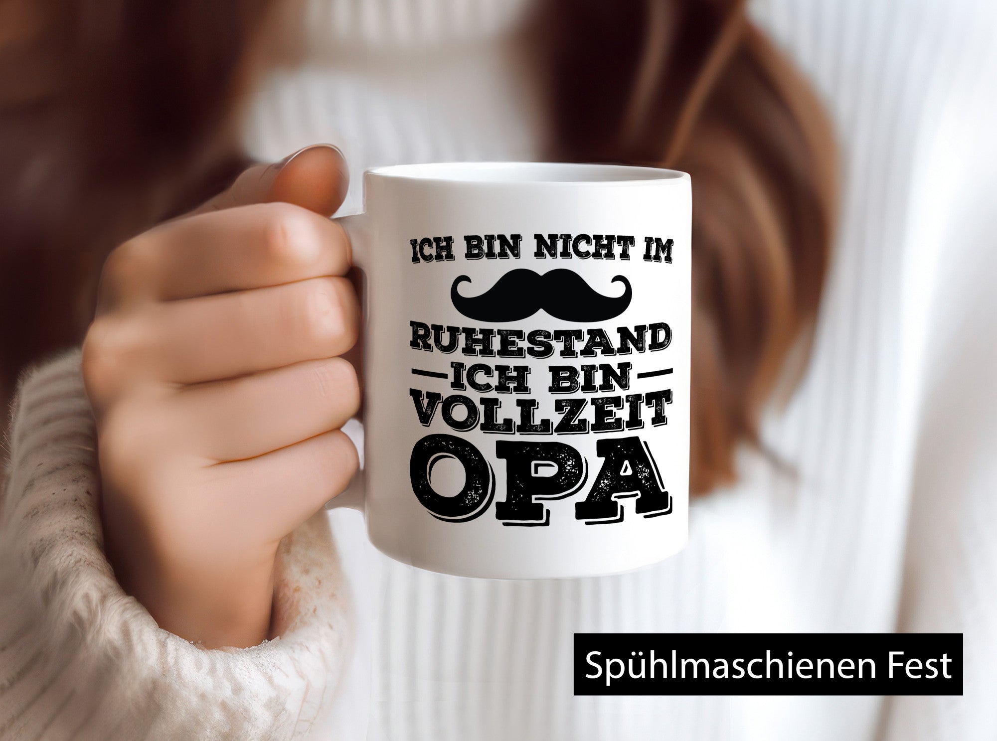 Nicht im Ruhestand, bin Vollzeitopa | Opa Schneuzer Humor Familie Geschenkidee