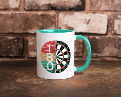 Dartsboard | Retro Dartspieler Kollege Freunde Geschenkidee Arbeit Kollegen