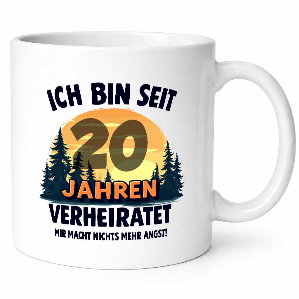 Ich bin Verheiratet | 20. Hochzeitstag Ehepaar lustiger Spruch Geschenk Humor