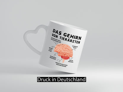 Das Gehirn von Tierärzte | Tierarzt Arzt Tiere Geschenk Tierliebhaber Humor
