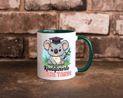 Koalifizierte Sekretärin | Büro Geschenkidee Arbeit Kollegen Humor Tasse