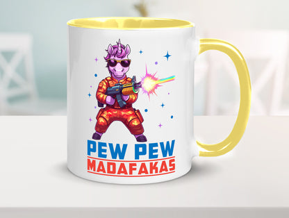 Pew Madafakas vl5 lustiger Spruch Geschenk Humor Geschenkidee Tasse