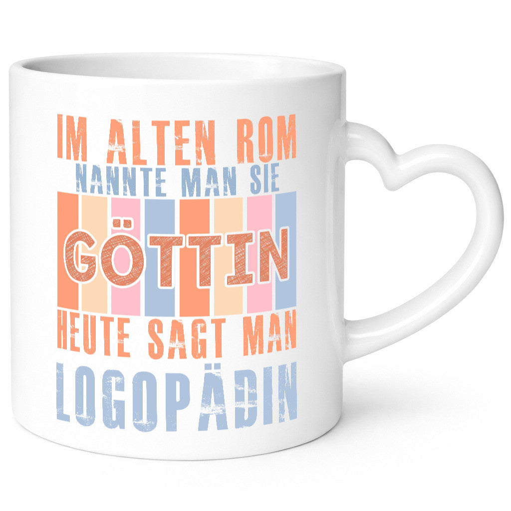 Heute sagt man: Logopädin | Sprachtherapie Geschenk Humor Geschenkidee lustiger