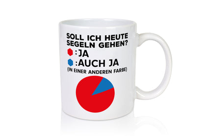 Go sailing | Sailor mug sailboat captain funny saying gift humor