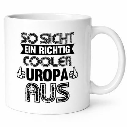 So sieht ein cooler uropa aus | Enkel lustiger Spruch Geschenk Familie
