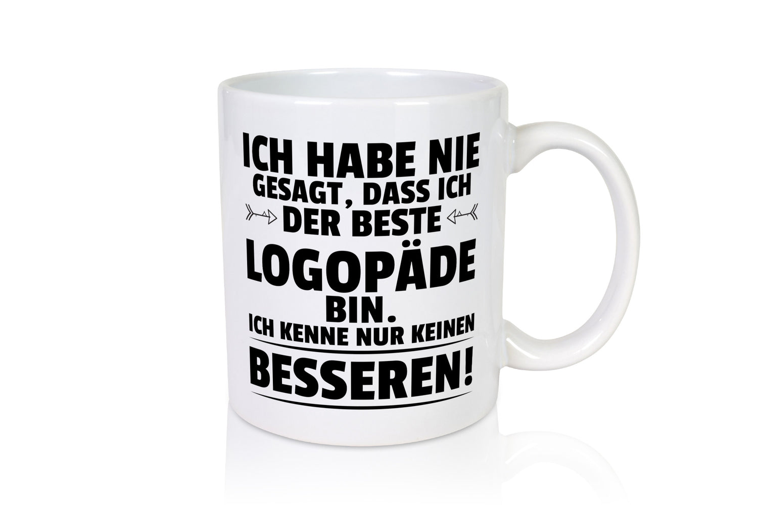 Der Beste Logopäde | Sprachtherapie Geschenkidee Humor Tasse