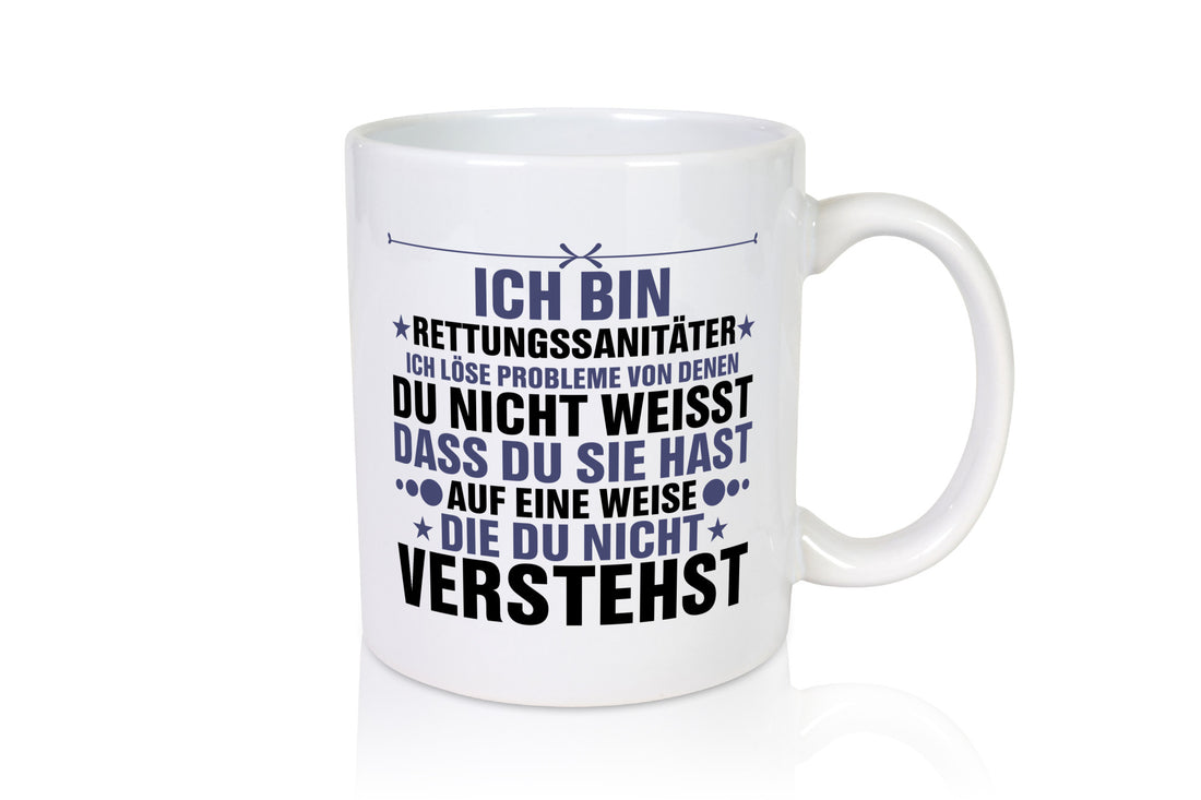 Probleme lösen: Sanitäter | Rettungssanitäter v2 Geschenk Humor Geschenkidee