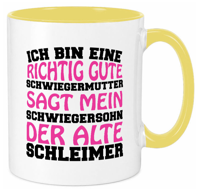 Gute Schwiegermutter lustig Familie Geschenkidee Geschenk Tasse