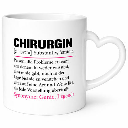 Chirurgin | Frauenberuf Chirurgie Krankenhaus Geschenk Arbeit Kollegen Büro