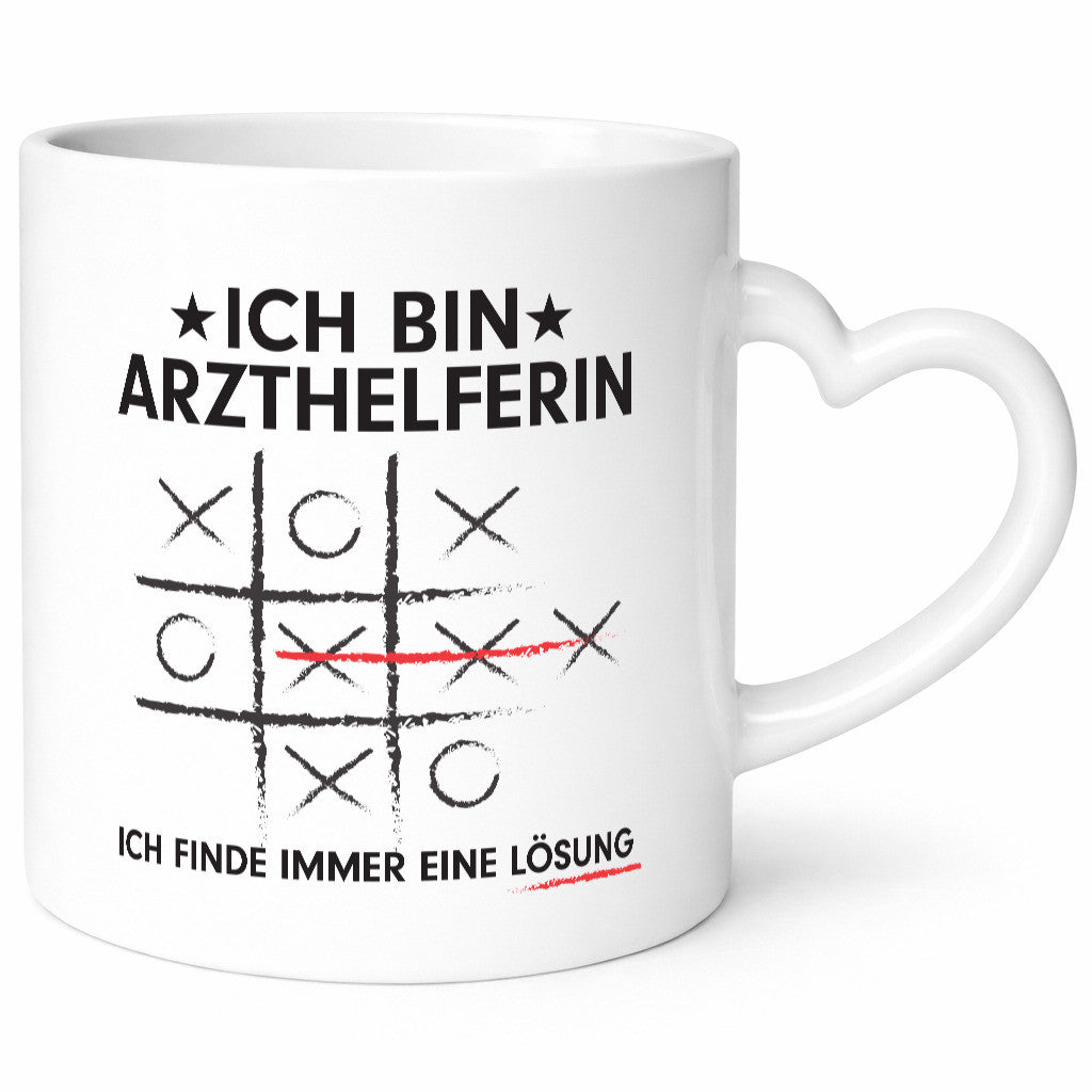 Lösung finden: Arzthelferin | Fachangestellte Medizin v2 lustiger Spruch