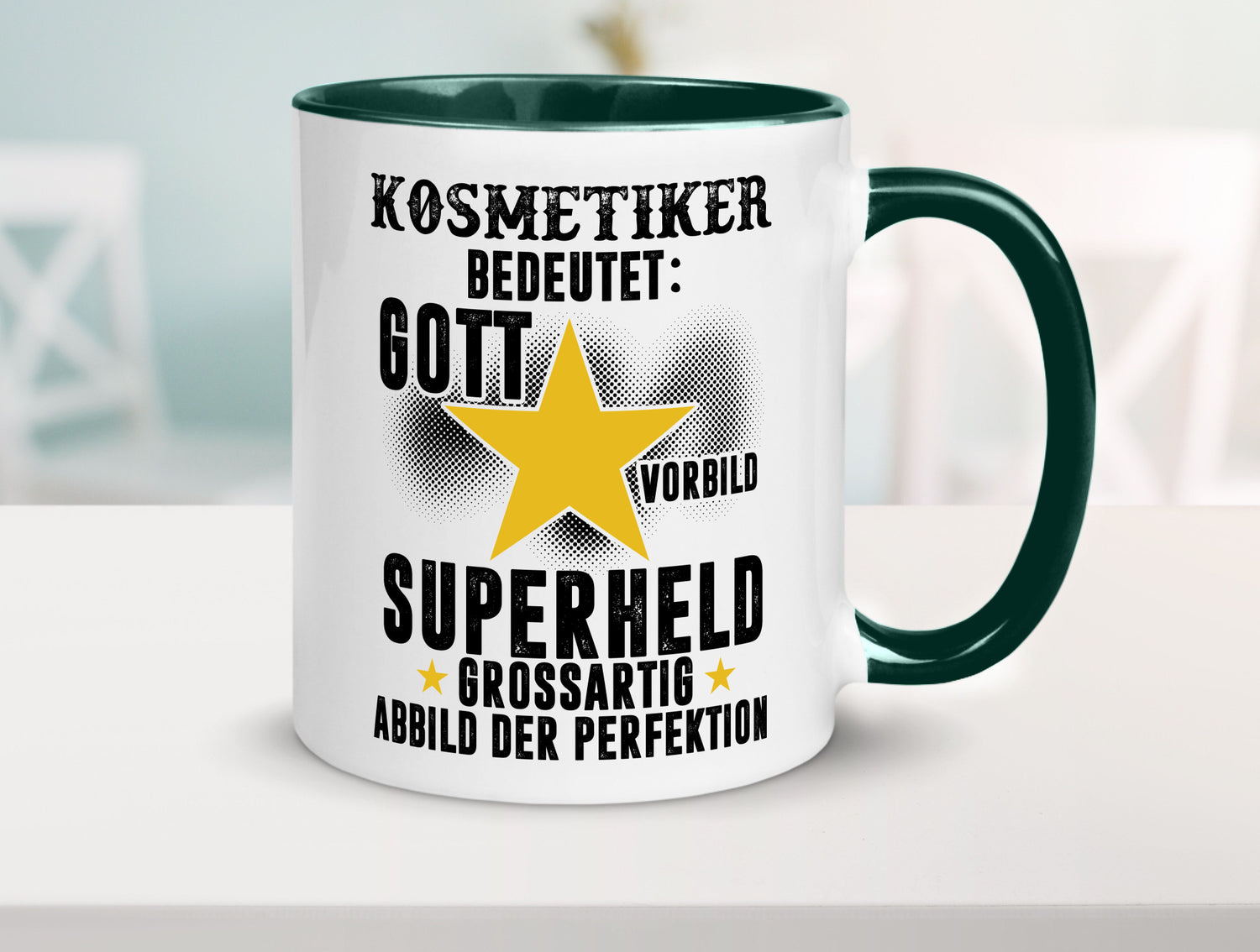 Bedeutung von Kosmetiker | Kosmetik Stylist Visagist Geschenkidee Humor Tasse