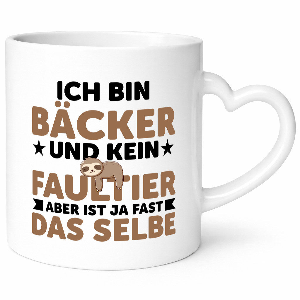 Ich bin kein Faultier: Bäcker | Bäckerei Backen Konditor Humor Tierliebhaber
