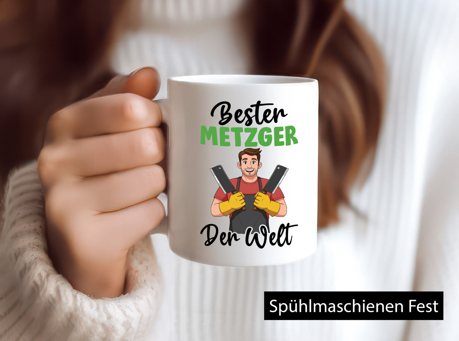 Bester Metzger | Fleischer Metzgerei v2 Geschenkidee Humor Tasse