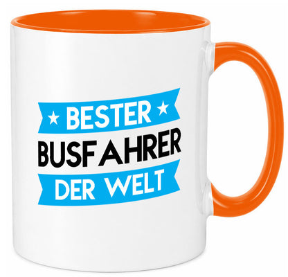 Bester Busfahrer | Berufsfahrer Fahrer v2 Geschenkidee Arbeit Kollegen Büro