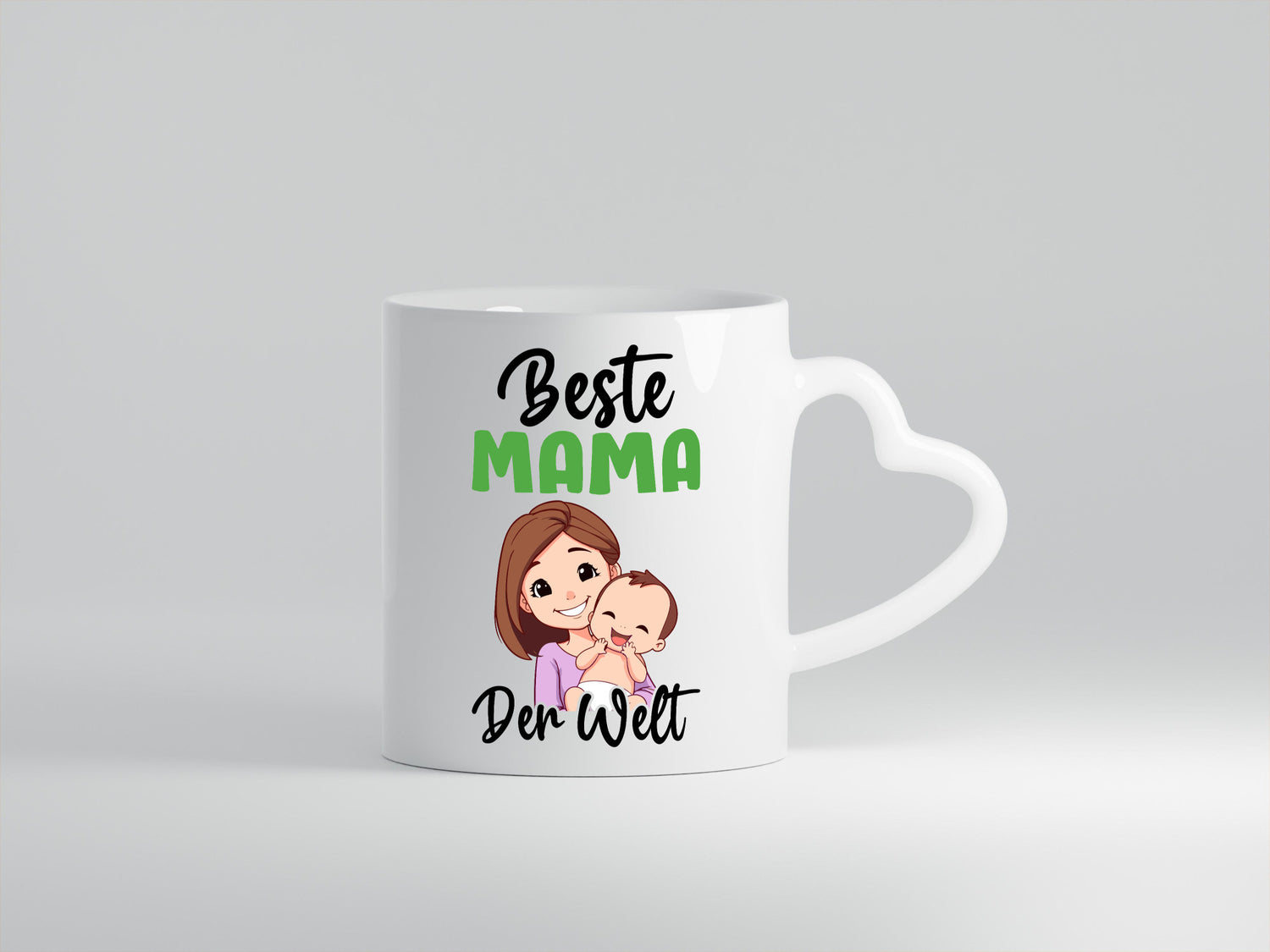 Beste Mama | Muttertag Familie Humor Geschenkidee Tasse
