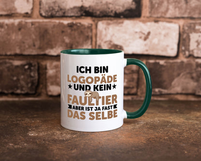 Ich bin kein Faultier: Logopäde | Sprachtherapie v2 Humor Tierliebhaber