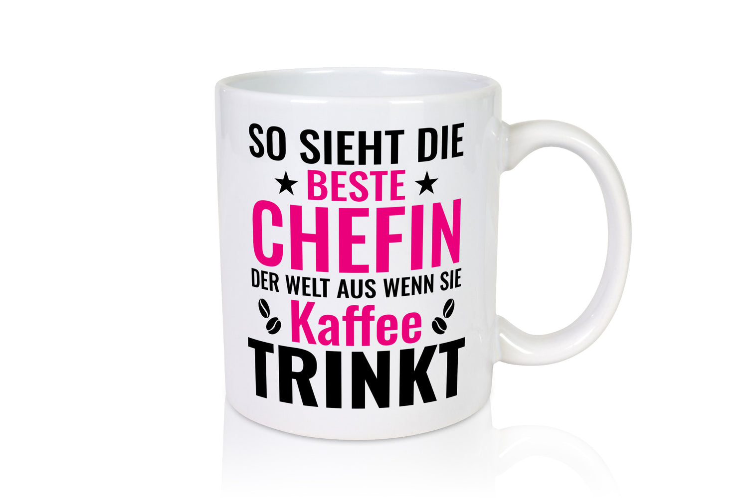 Kaffee trinkt: Chefin | Führungskraft Vorgesetzte Humor Arbeit Kollegen Büro