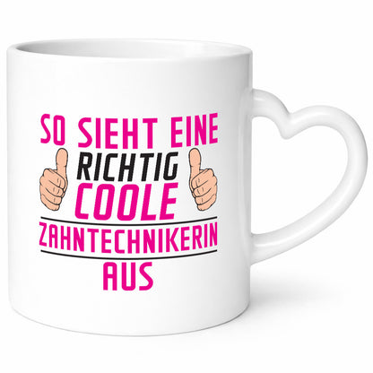 Richtig Coole Zahntechnikerin | Zahnmedizin lustig Humor Geschenkidee Geschenk