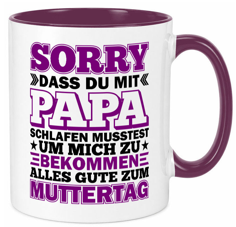 Muttertags Tasse vl1 lustig Familie Geschenkidee Geschenk