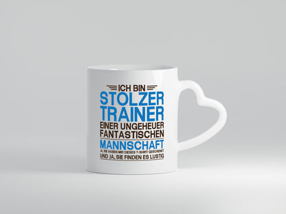 Stolzer Trainer einer fantastischen Mannschaft | Striche Geschenkidee Humor