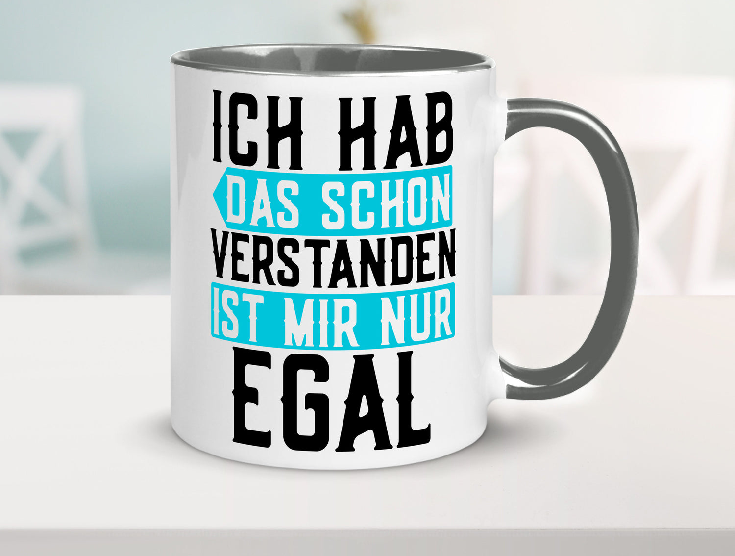 Ist mir egal | Protest Teenager Humor Spruch Büro lustig Arbeit Kollegen