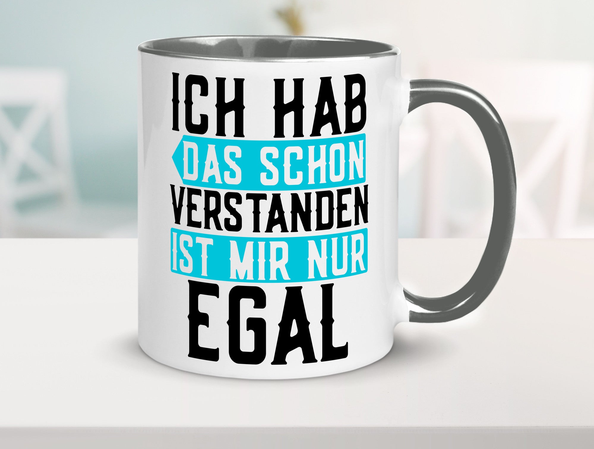 Ist mir egal | Protest Teenager Humor Spruch Büro lustig Arbeit Kollegen