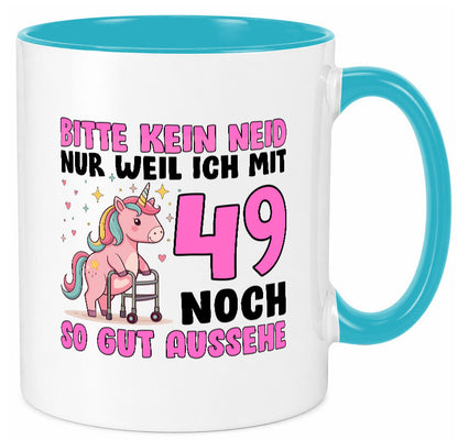 49. Geburtstag | 49 Jahre Mit noch so gut aussehen lustiger Spruch Geschenk
