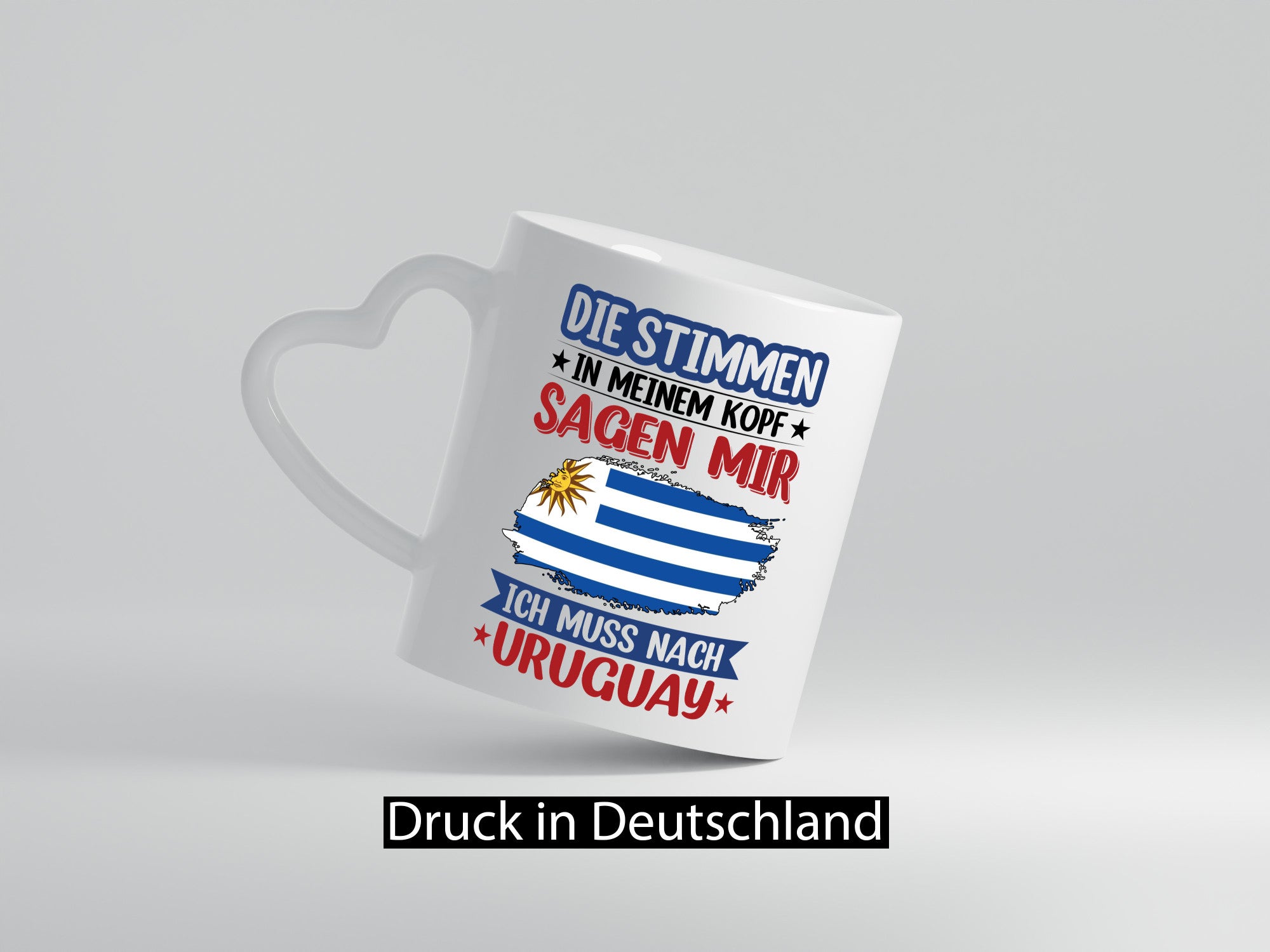 Uruguay | Urlaub Stimmen in meinem Kopf Traumland Geschenk Humor Geschenkidee