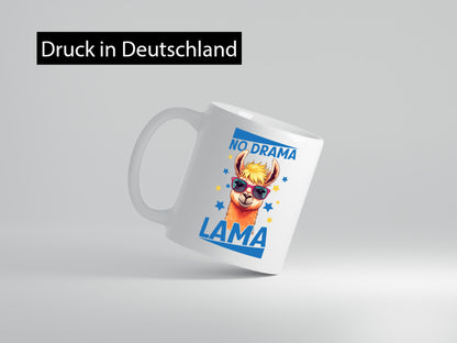 No Drama Lama | Alpaka mit Sonnenbrille Geschenk Humor Geschenkidee lustiger