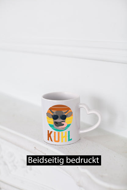 Kuhl | Kuh mit Sonnenbrille Stier Bauernhof Landwirt lustiger Spruch Geschenk