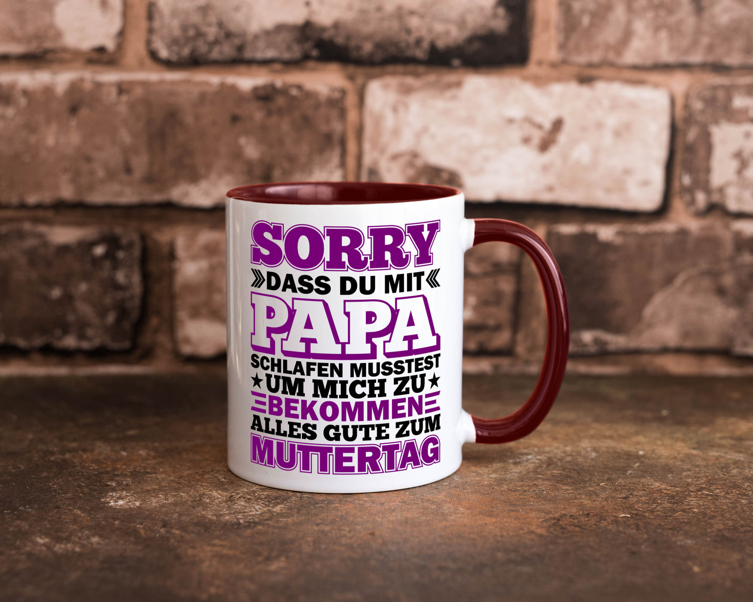 Muttertags Tasse vl1 lustig Familie Geschenkidee Geschenk
