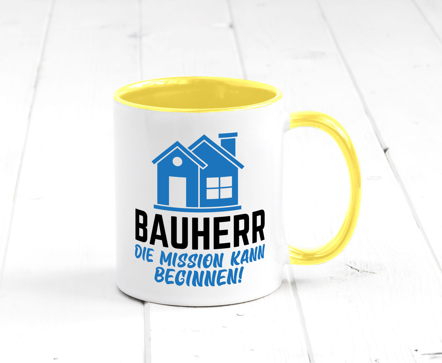 Bauherr | Die mission kann beginnen Bauherren lustiger Spruch Geschenk Humor