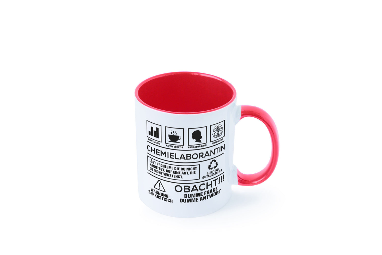 Achtung Probleme Chemielaborantin | Laborantin Chemie Geschenk Humor