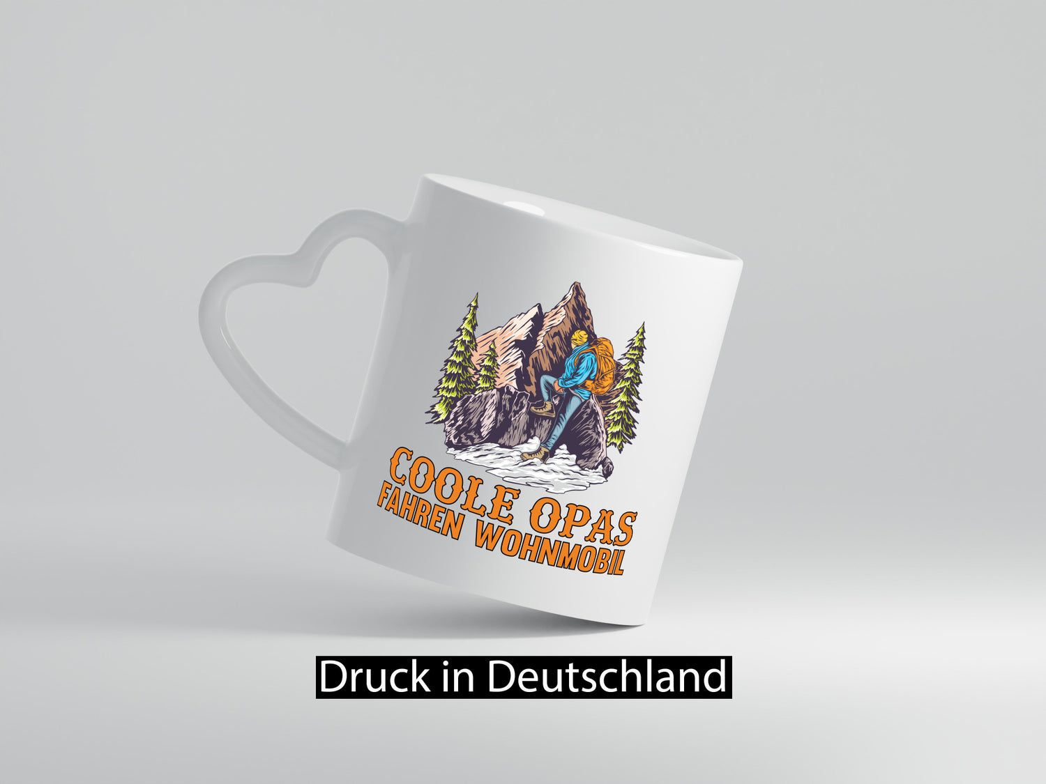 Coole Opas fahren Wohnmobil | Opa Wanderer Berge Humor Familie Geschenkidee