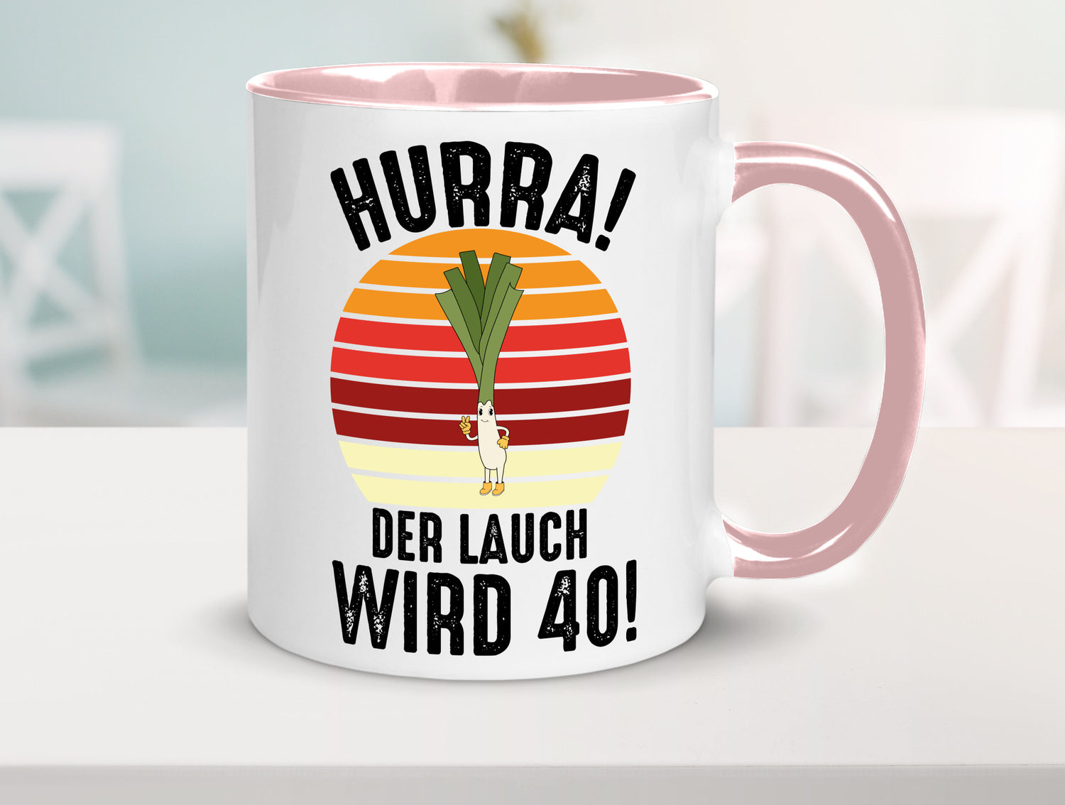 Hurra der lauch wird 40 | 40. Geburtstag Ehrentag Geschenk Geschenkidee