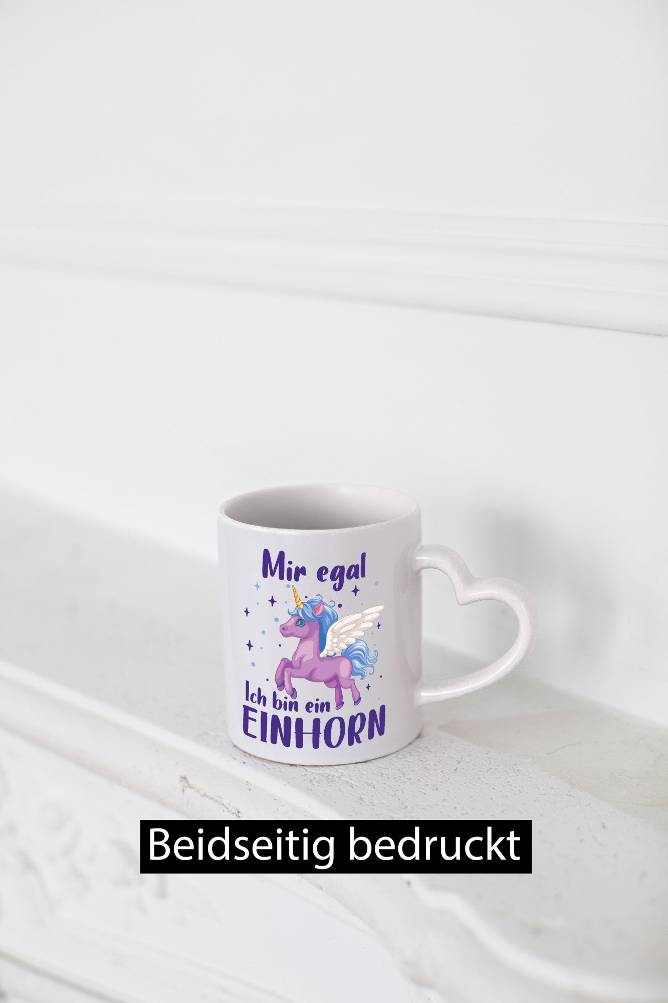 Mir egal, ich bin ein Einhorn | lustig Humor Geschenkidee Geschenk Tasse