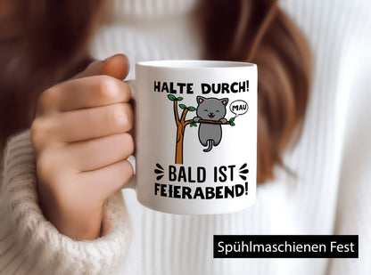 Feierabend! Geschenkidee Humor Tasse