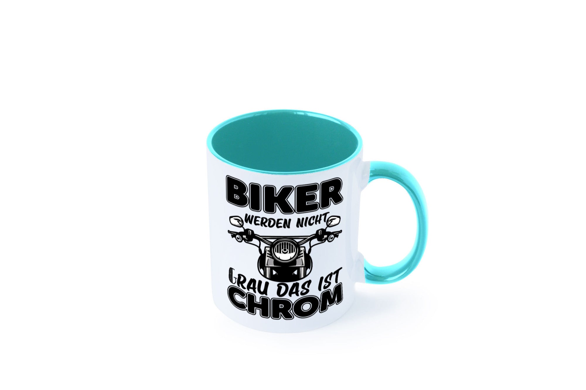 Biker werden nicht grau | Motorrradfahrer Tasse Humor Geschenkidee