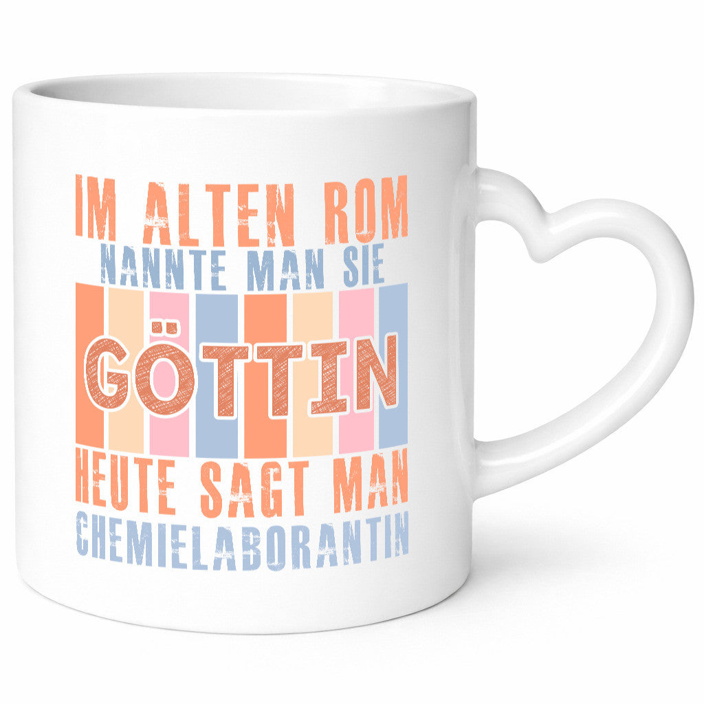 Heute sagt man: Chemielaborantin | Laborantin Chemie lustiger Spruch Geschenk