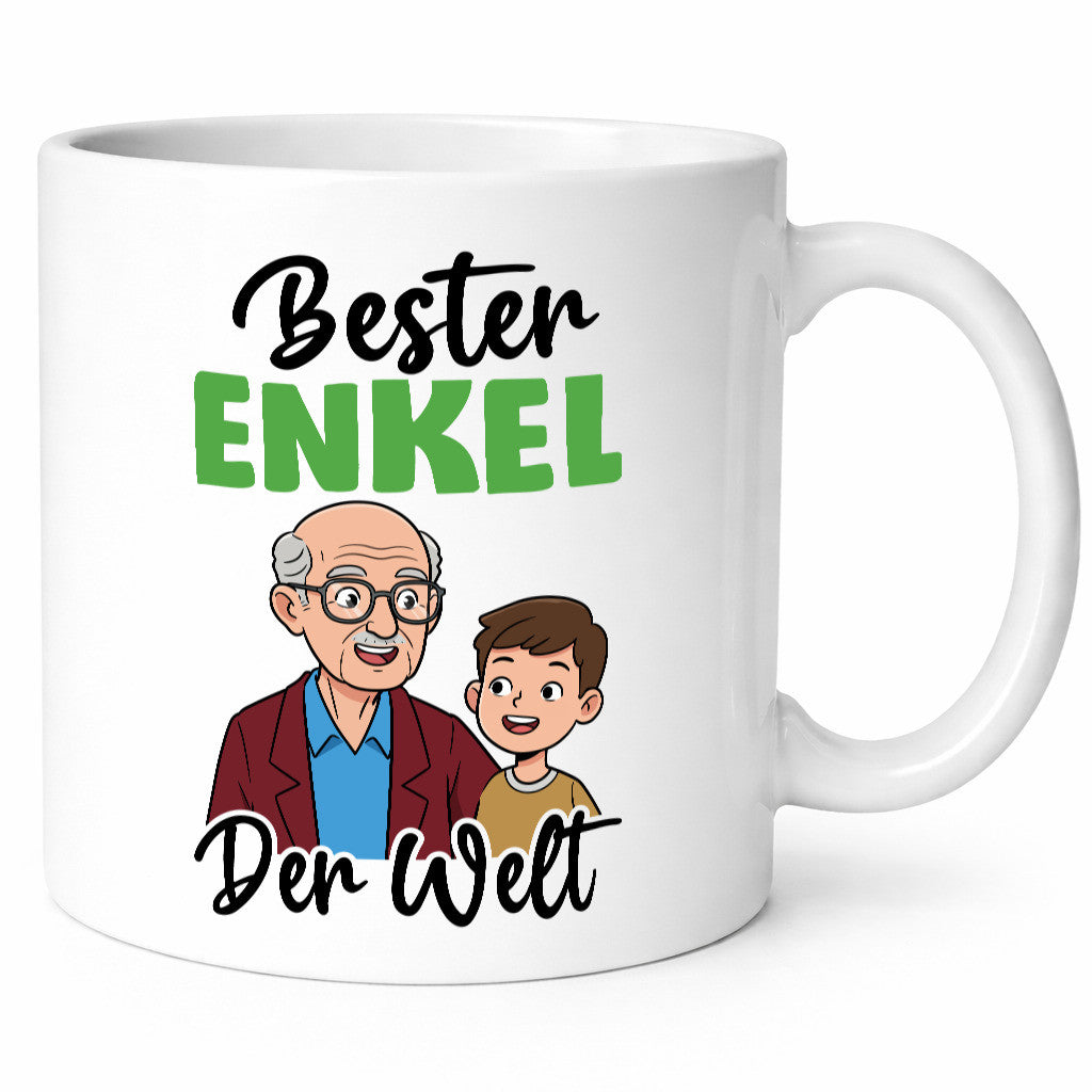 Bester Enkel | Großmutter Großvater Oma Opa lustiger Spruch Geschenk Familie