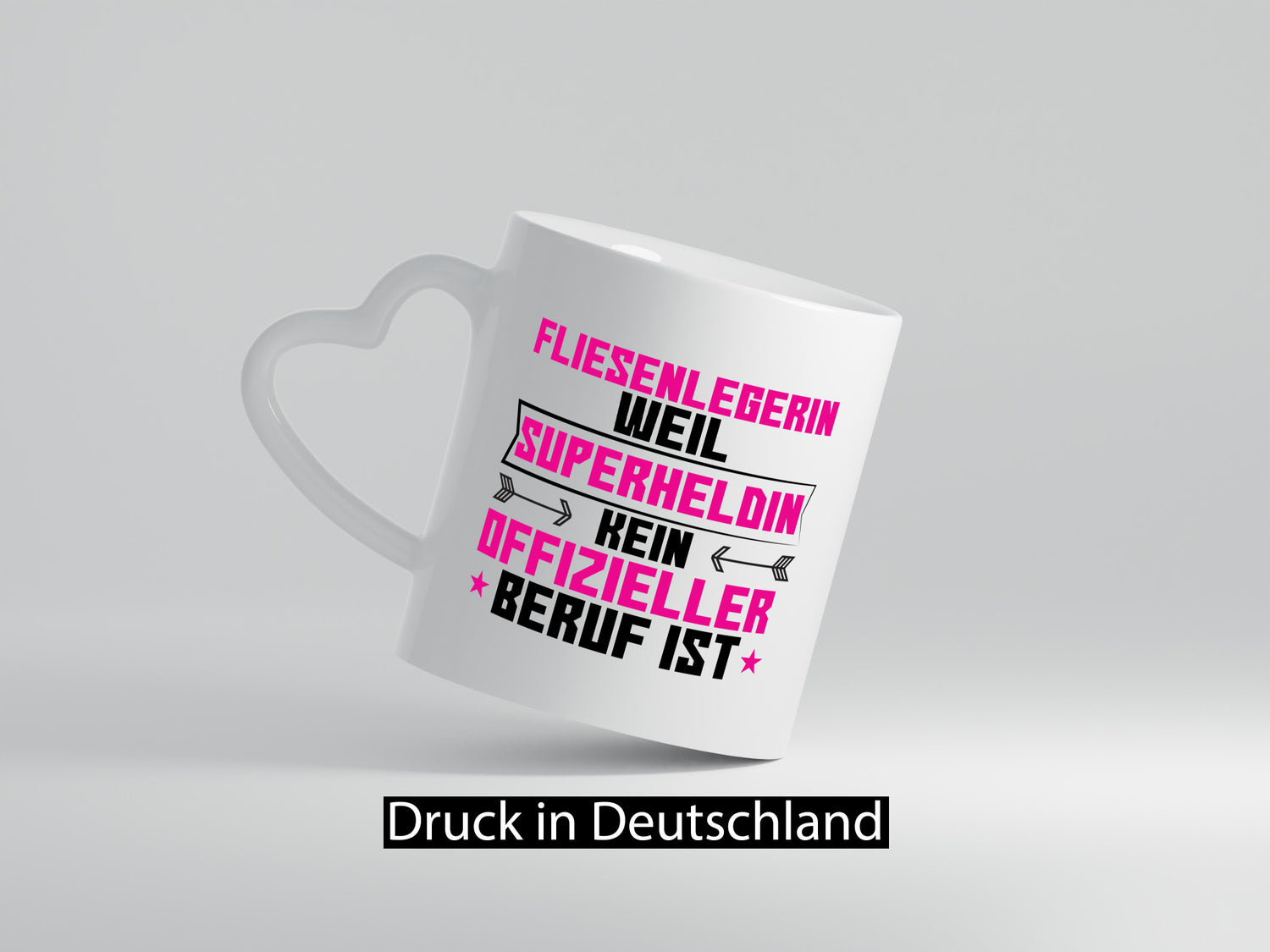 Superheldin Fliesenlegerin | Fliesenlegen Bau Geschenk Humor Geschenkidee