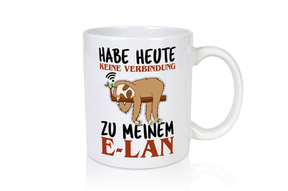 Ich habe keine verbindung Geschenk Humor Geschenkidee lustiger Spruch Tasse