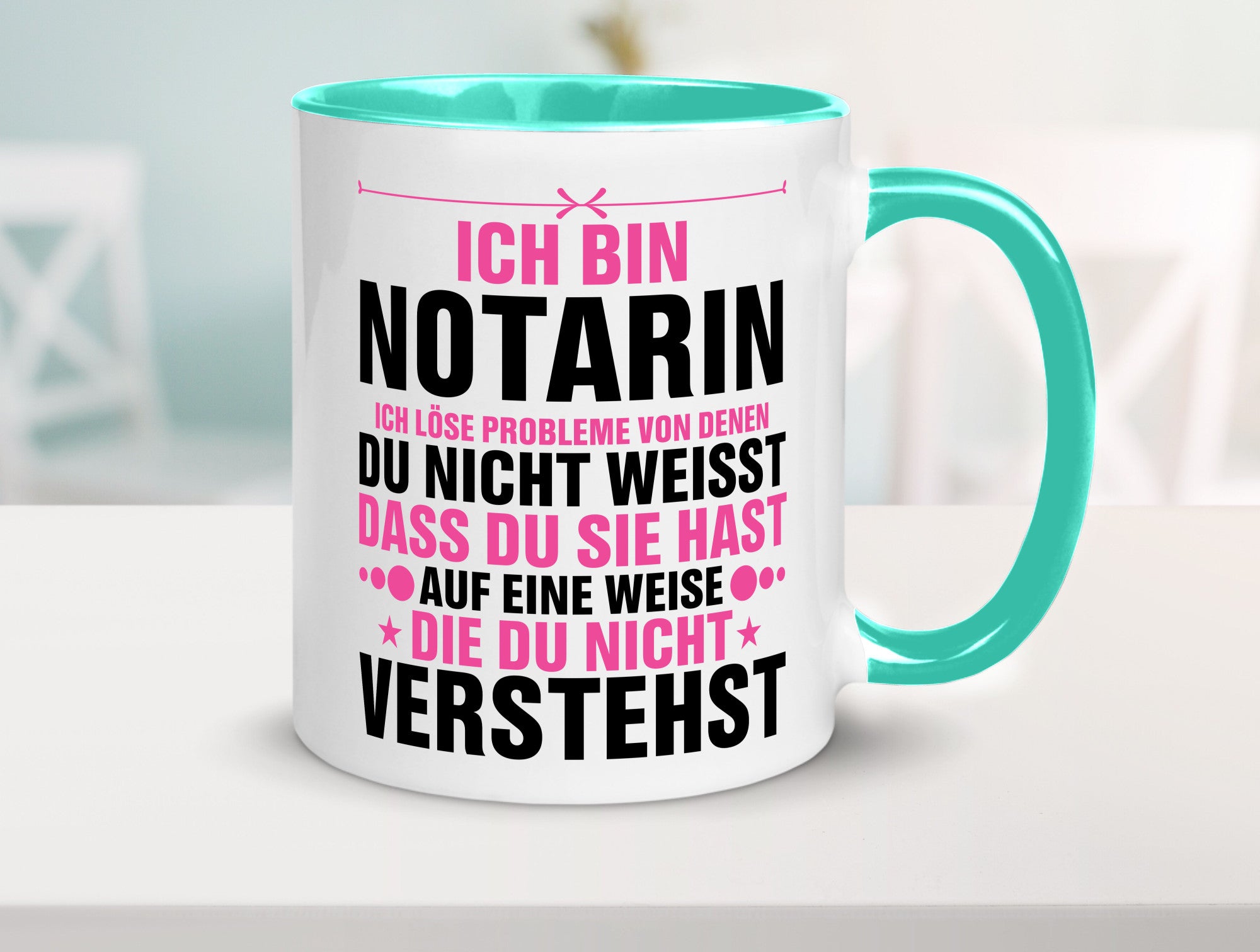 Löse Probleme: Notarin | Juristin v2 lustiger Spruch Geschenk Humor