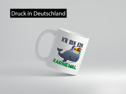 Ich bin ein Karnickel | Wal lustig Humor Geschenkidee Geschenk Tasse