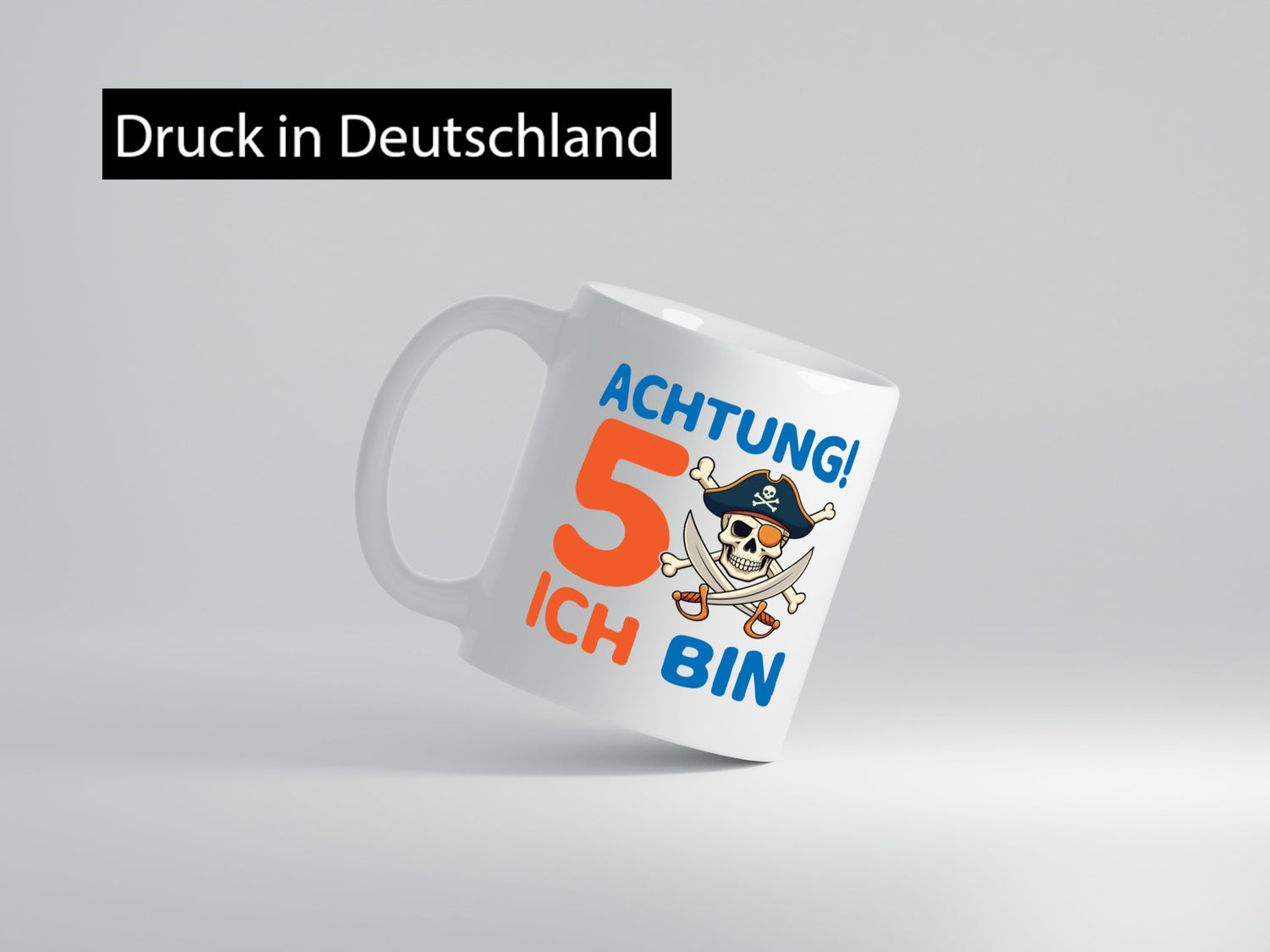 5. Geburtstag | 5 Jahre Pirat lustig Geschenkidee Geschenk Tasse