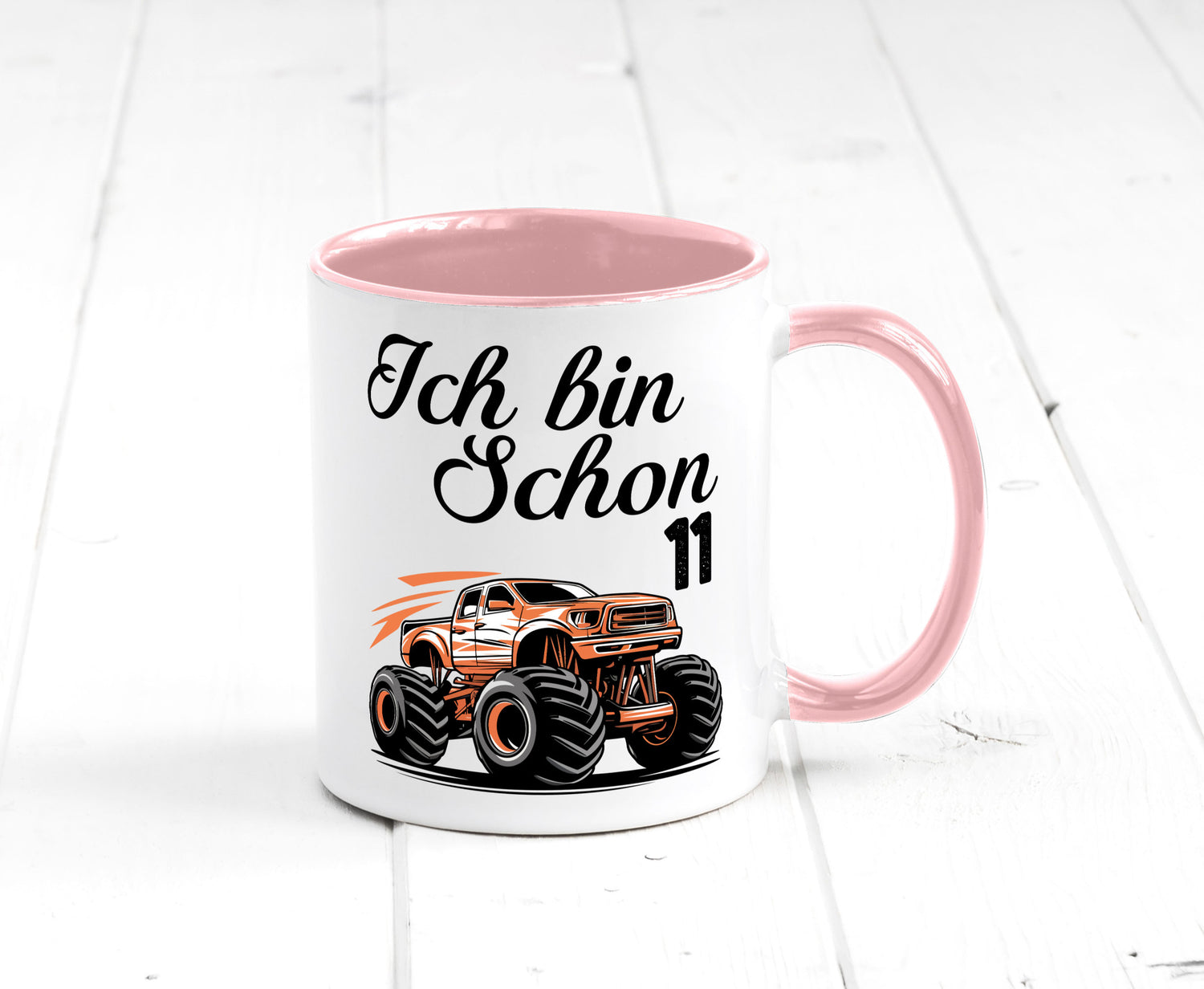 11. Geburtstag | Monster truck 11 Jahre lustiger Spruch Geschenk Geschenkidee